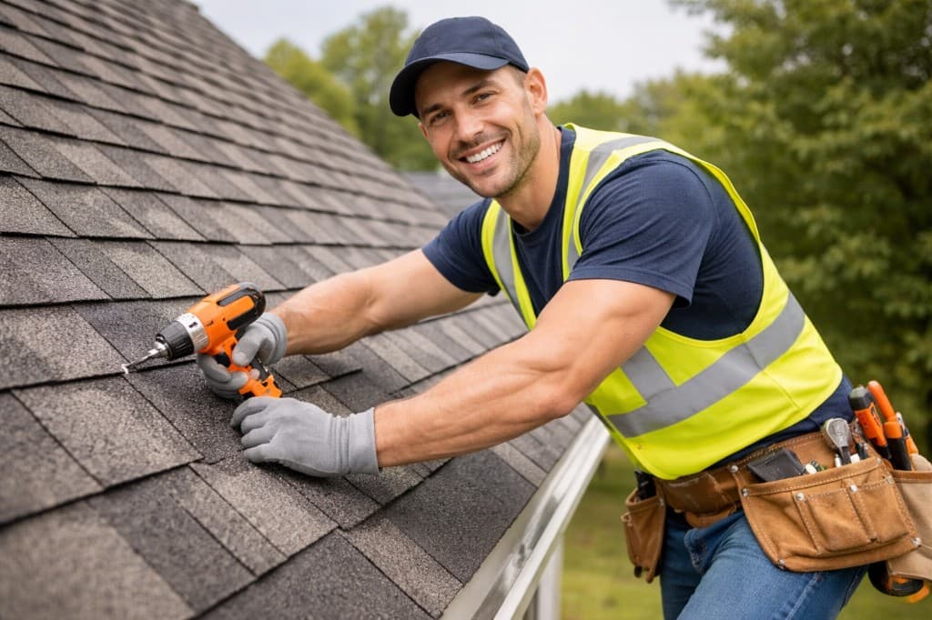 Roofing contractor turning searches into booked estimates