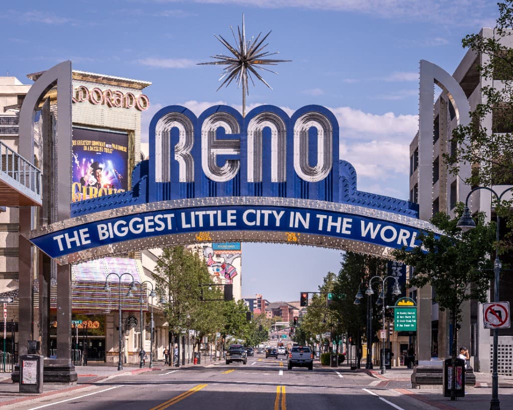 Reno cityscape