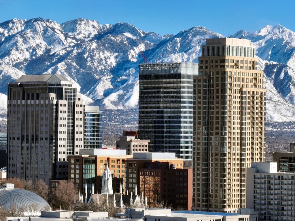 Salt Lake City cityscape